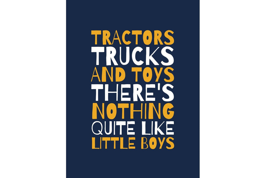 Tractors & Trucks-Wall_Art-Pixalot