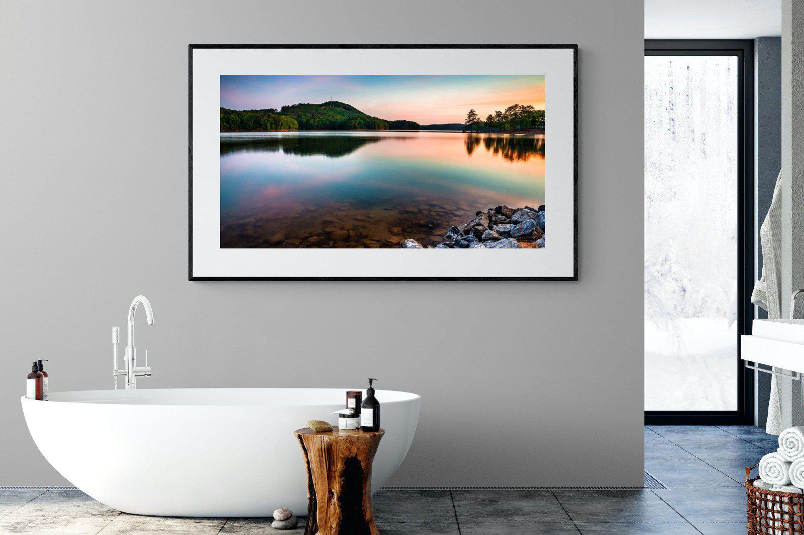 Tranquil-Wall_Art-180 x 110cm-Framed Print-Black-Pixalot