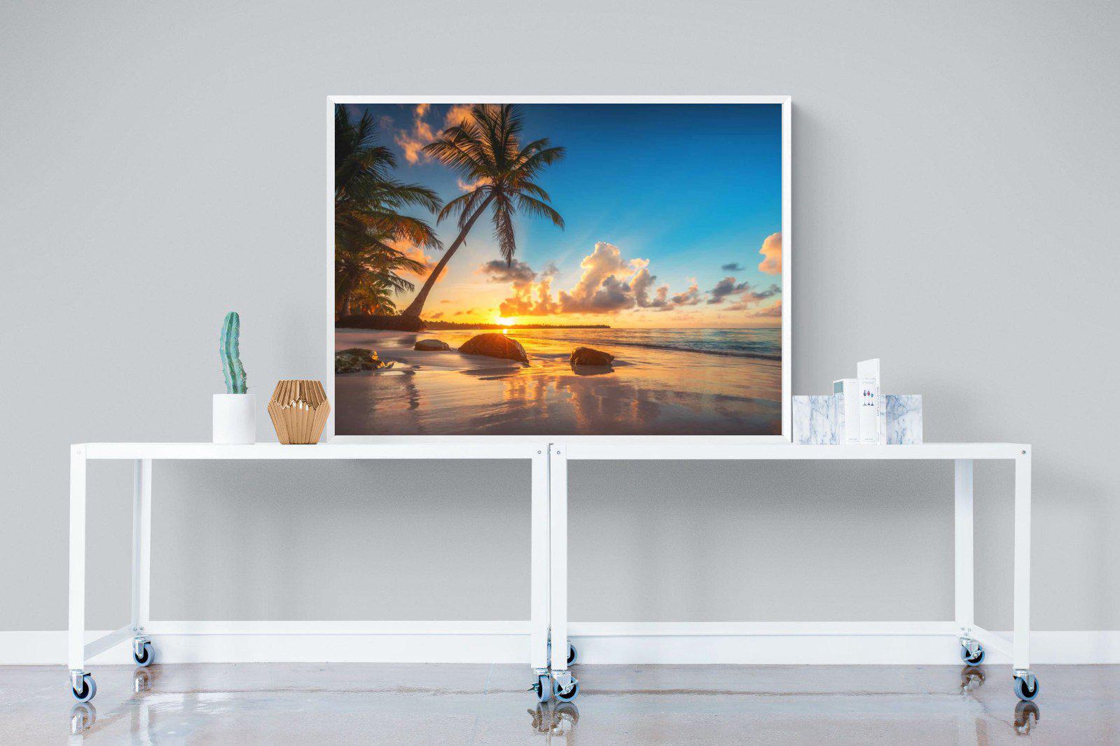 Tropicana-Wall_Art-120 x 90cm-Mounted Canvas-White-Pixalot