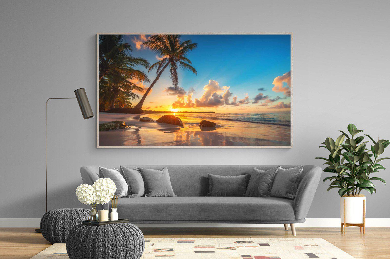 Tropicana-Wall_Art-220 x 130cm-Mounted Canvas-Wood-Pixalot