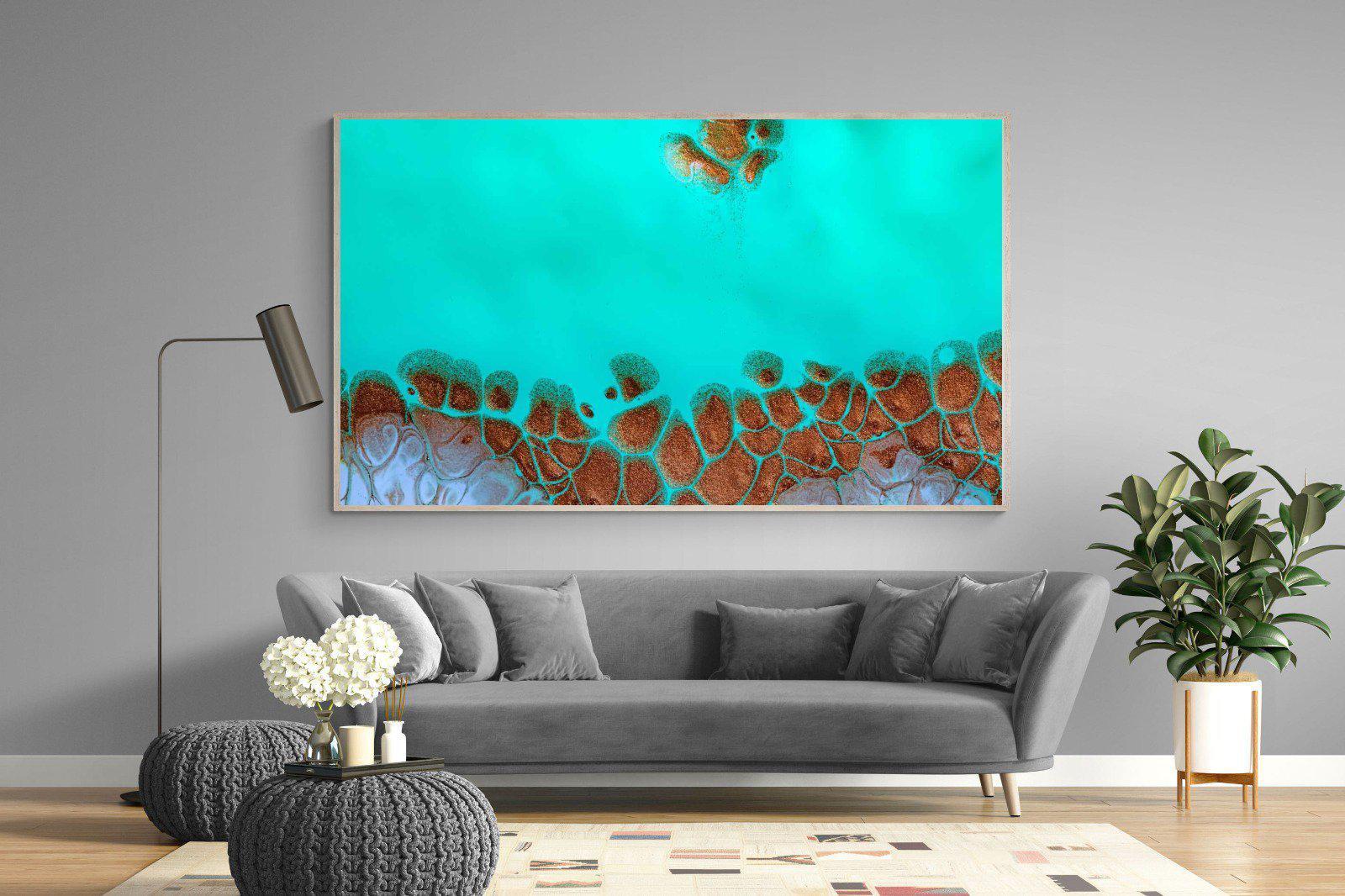 Turquoise-Wall_Art-220 x 130cm-Mounted Canvas-Wood-Pixalot