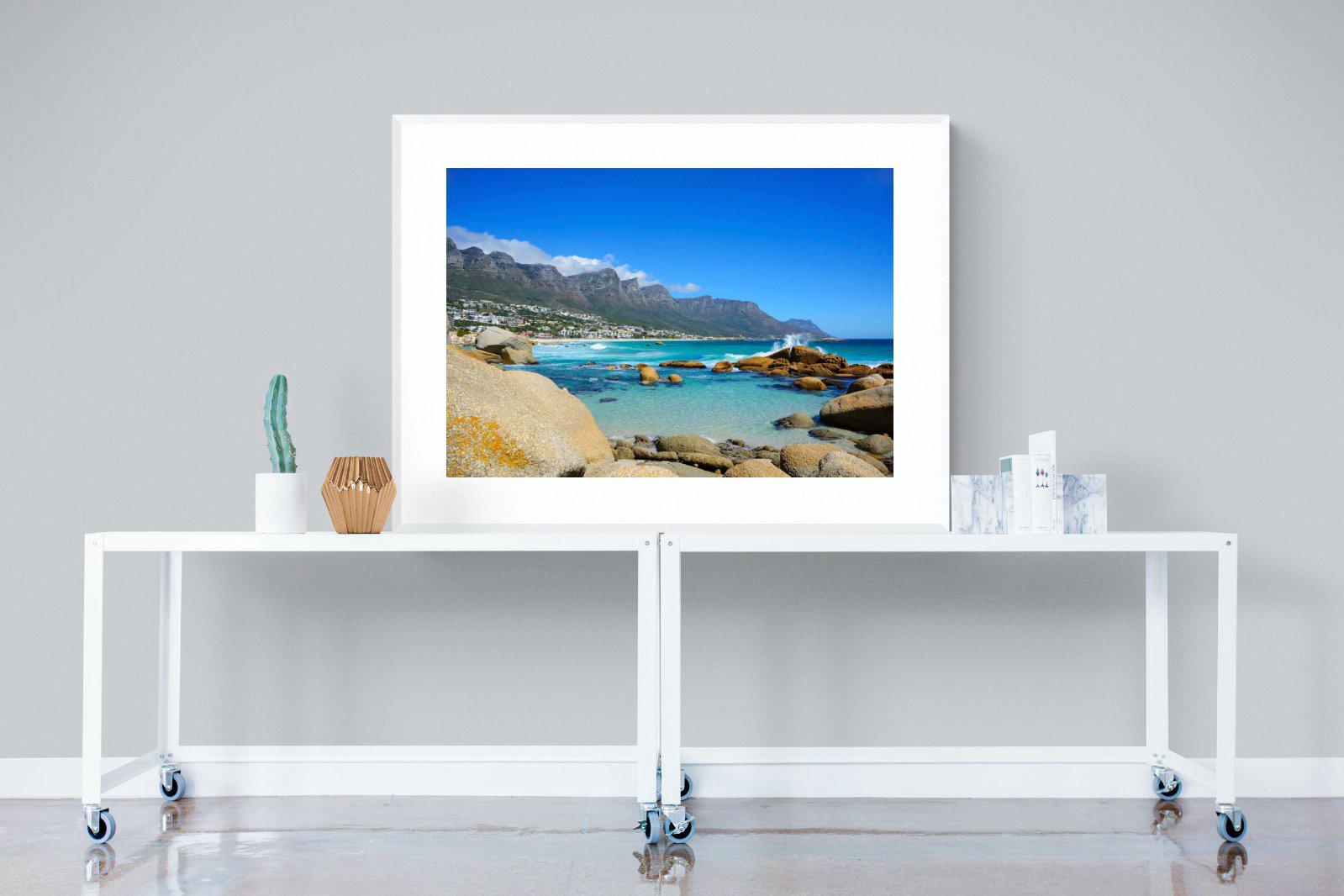 Twelve Apostles-Wall_Art-120 x 90cm-Framed Print-White-Pixalot