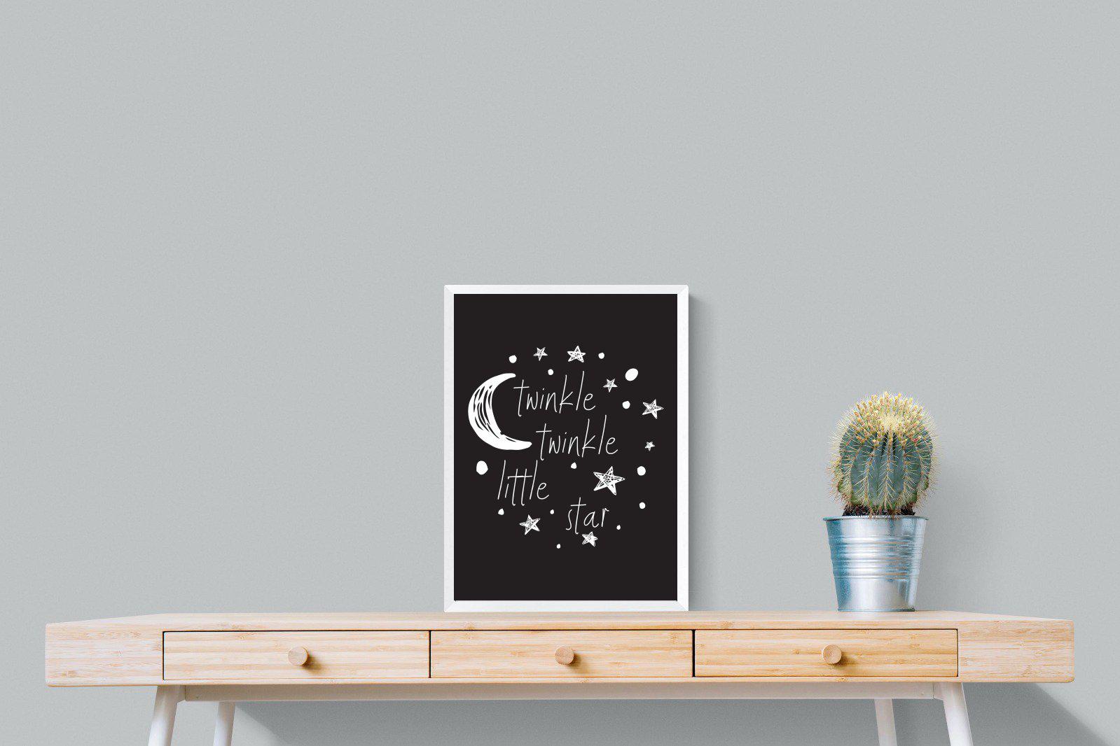 Twinkle Twinkle-Wall_Art-45 x 60cm-Mounted Canvas-White-Pixalot