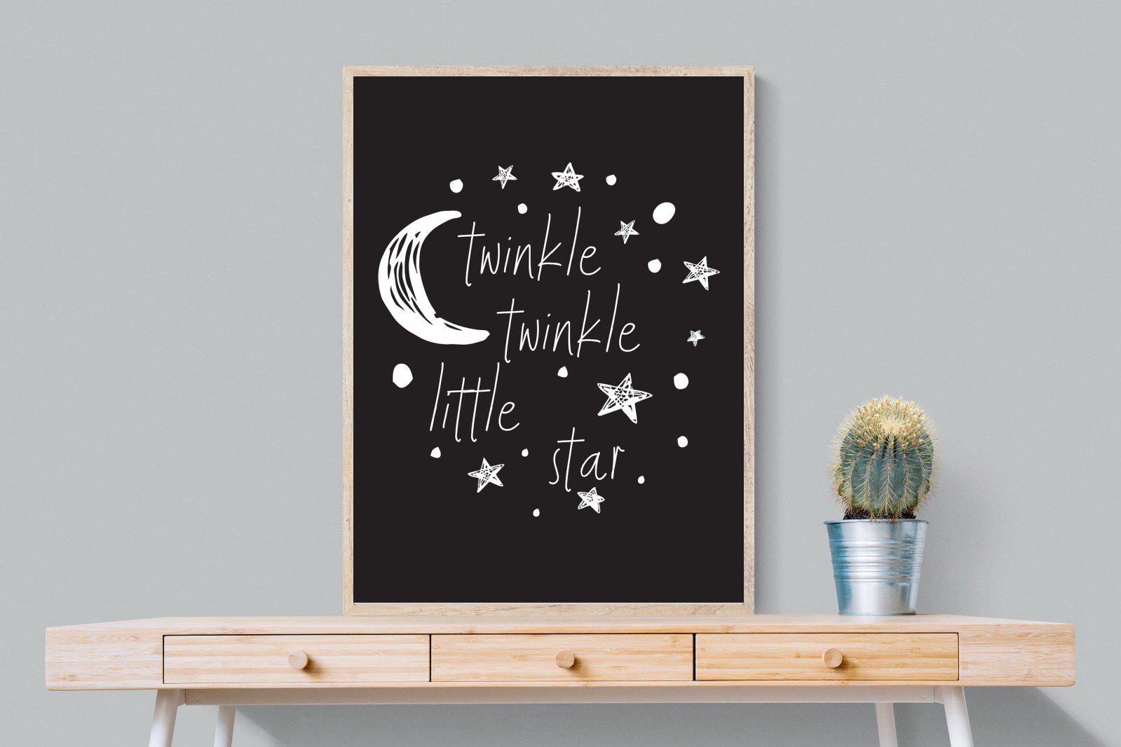 Twinkle Twinkle-Wall_Art-75 x 100cm-Mounted Canvas-Wood-Pixalot