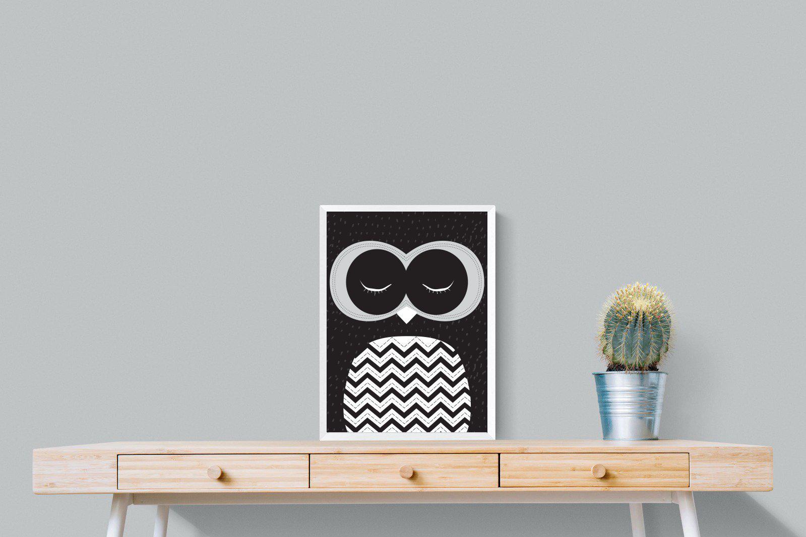 Twit-Twoo-Wall_Art-45 x 60cm-Mounted Canvas-White-Pixalot