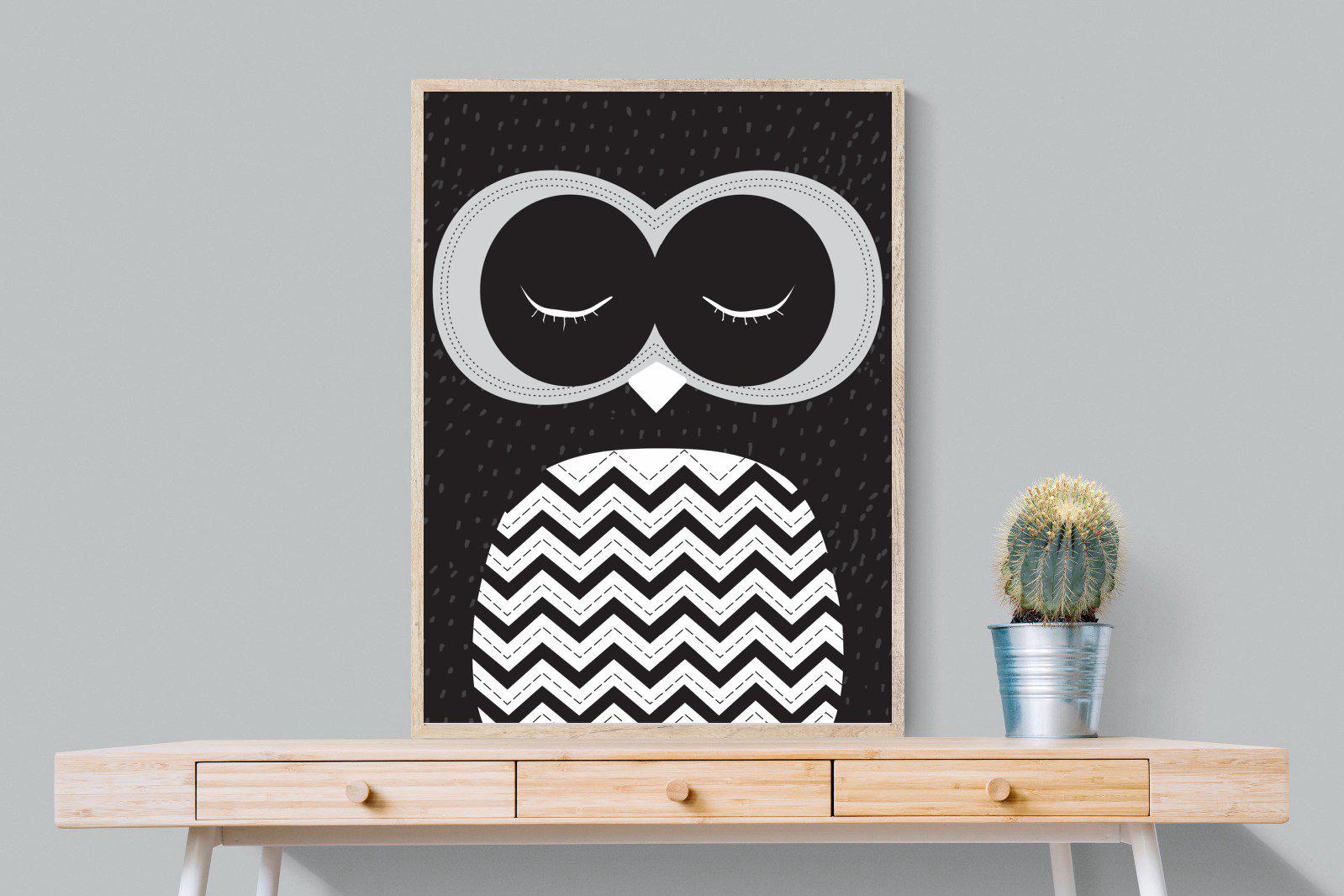 Twit-Twoo-Wall_Art-75 x 100cm-Mounted Canvas-Wood-Pixalot