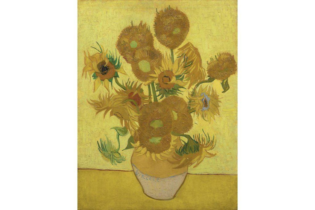 Van Gogh Sunflowers-Wall_Art-Pixalot