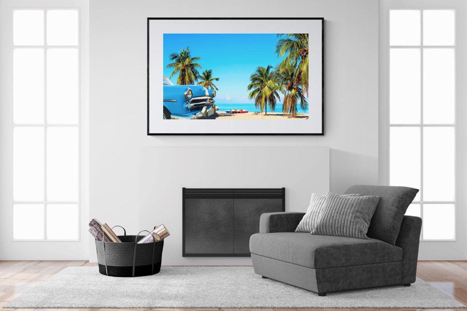 Varadero-Wall_Art-150 x 100cm-Framed Print-Black-Pixalot