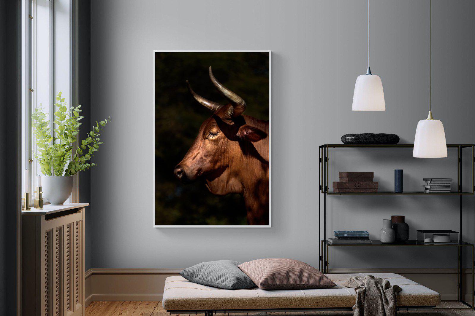 Velvet Nguni-Wall_Art-120 x 180cm-Mounted Canvas-White-Pixalot