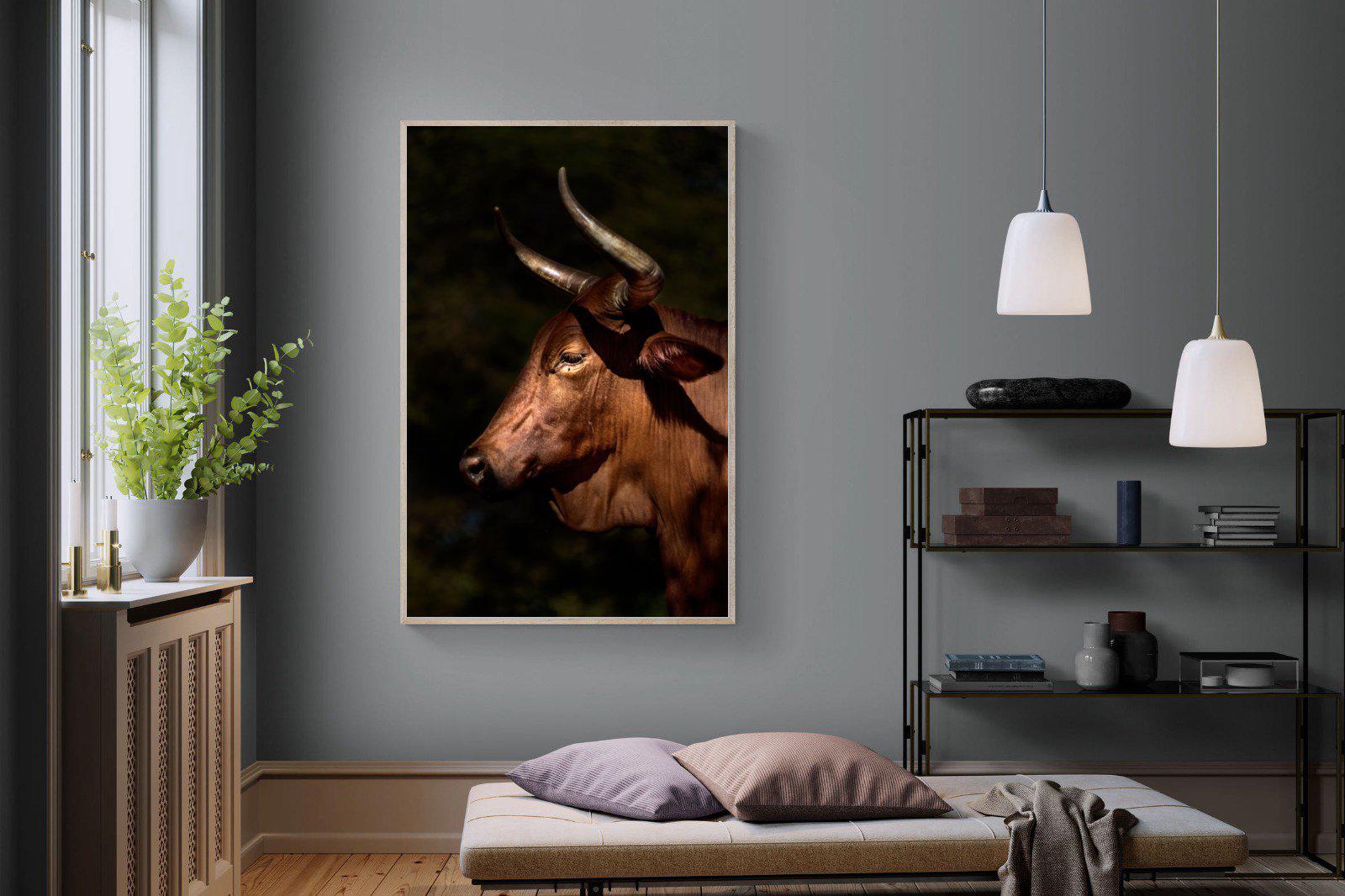 Velvet Nguni-Wall_Art-120 x 180cm-Mounted Canvas-Wood-Pixalot