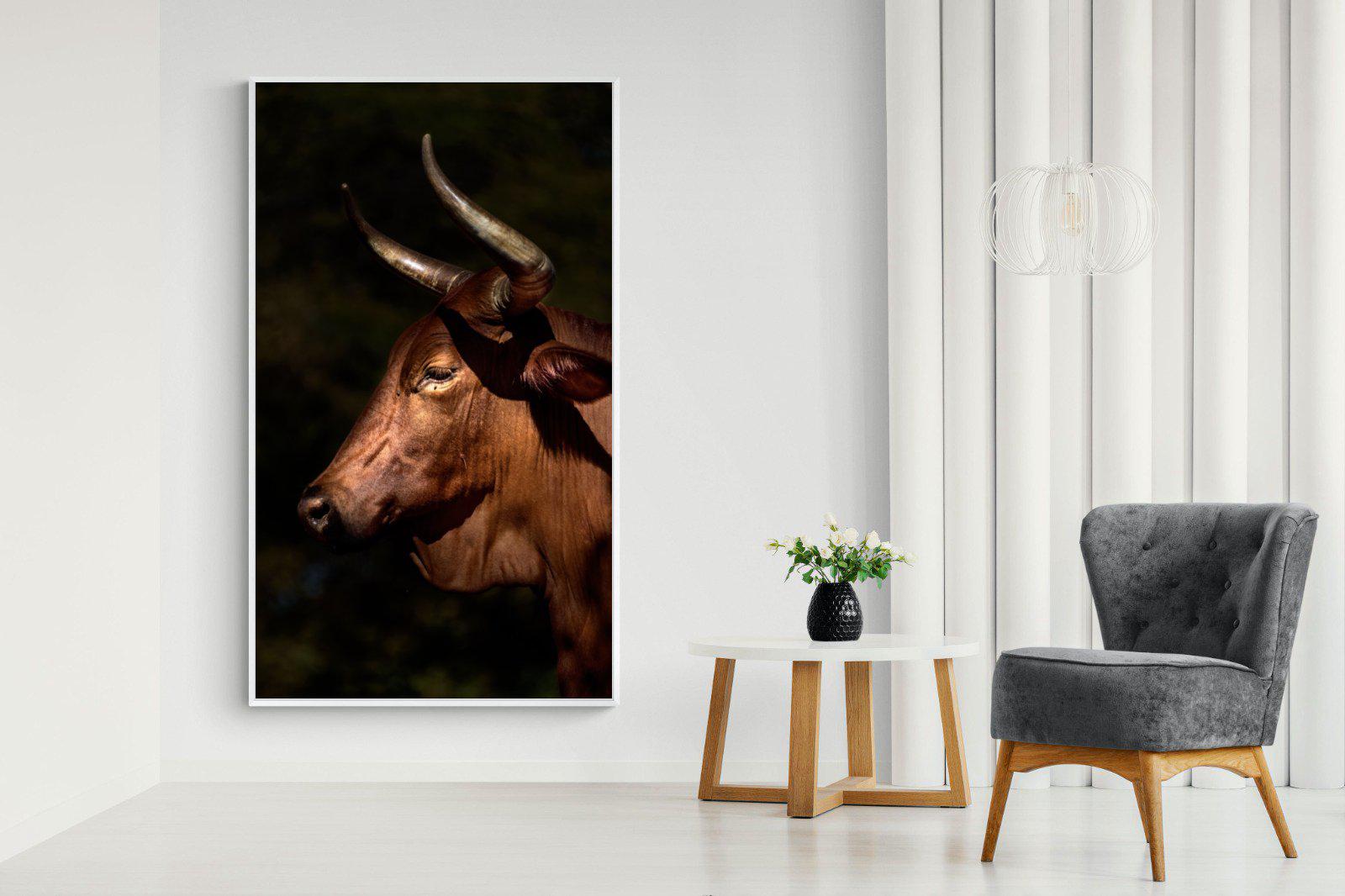 Velvet Nguni-Wall_Art-130 x 220cm-Mounted Canvas-White-Pixalot