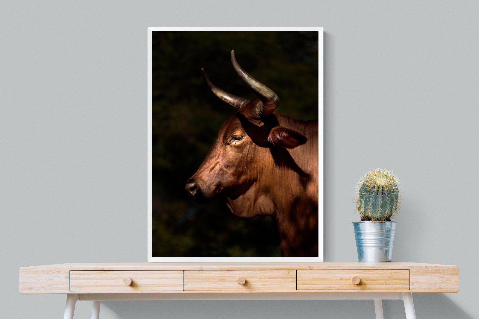 Velvet Nguni-Wall_Art-75 x 100cm-Mounted Canvas-White-Pixalot