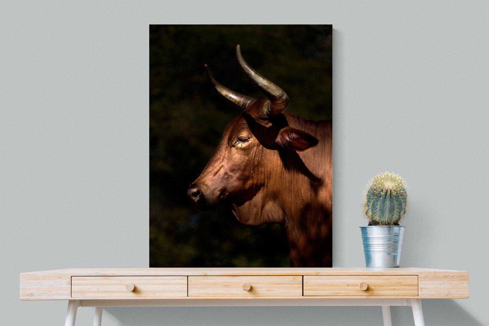 Velvet Nguni-Wall_Art-75 x 100cm-Mounted Canvas-No Frame-Pixalot