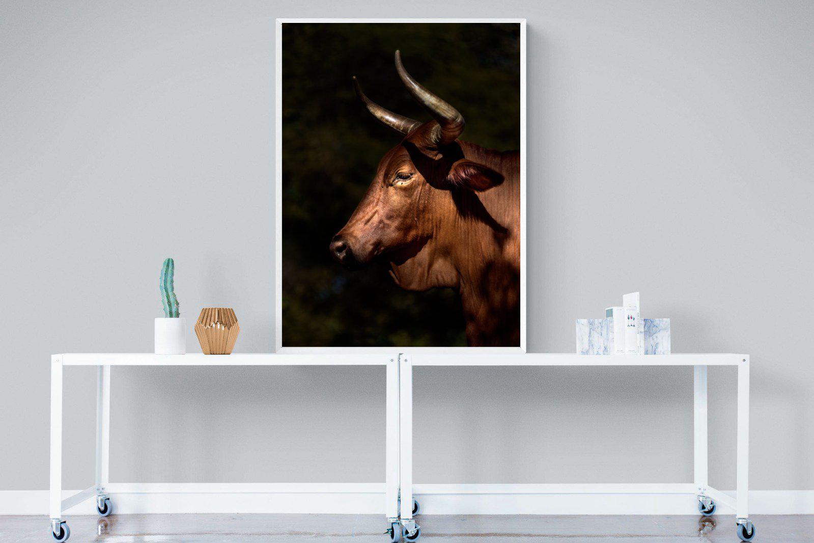 Velvet Nguni-Wall_Art-90 x 120cm-Mounted Canvas-White-Pixalot