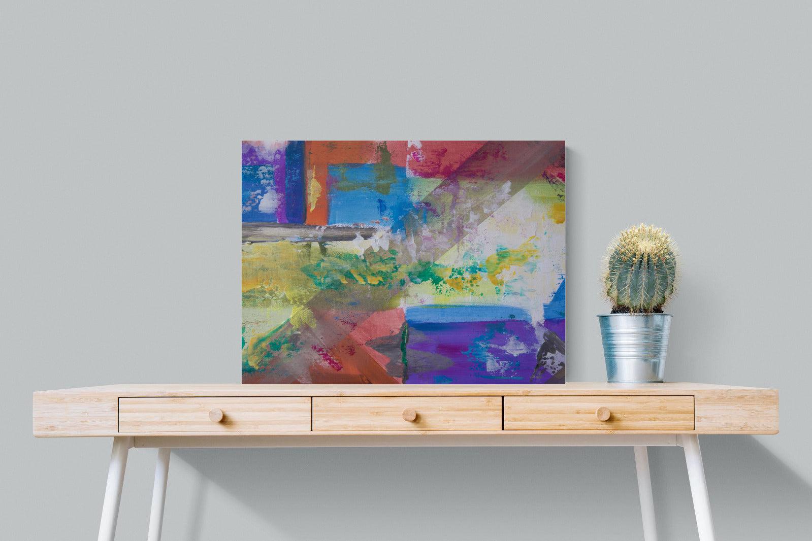 Vibe-Wall_Art-80 x 60cm-Mounted Canvas-No Frame-Pixalot