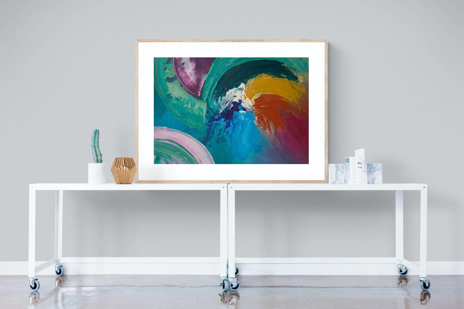 Vortex-Wall_Art-120 x 90cm-Framed Print-Wood-Pixalot