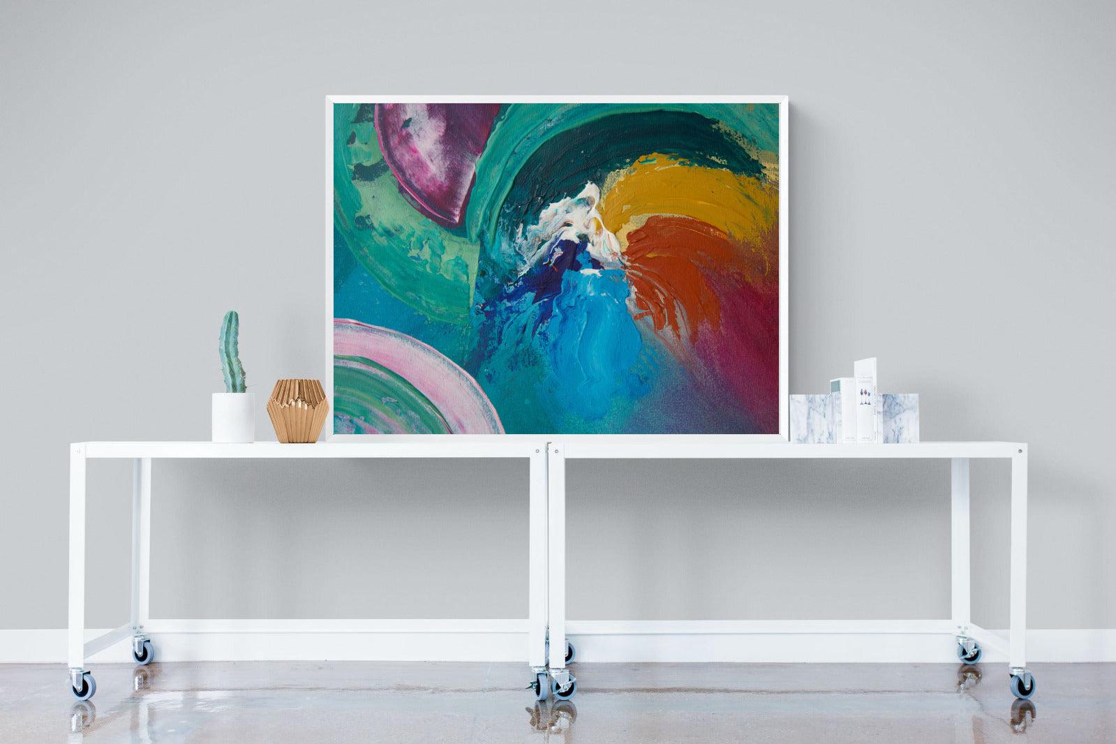 Vortex-Wall_Art-120 x 90cm-Mounted Canvas-White-Pixalot