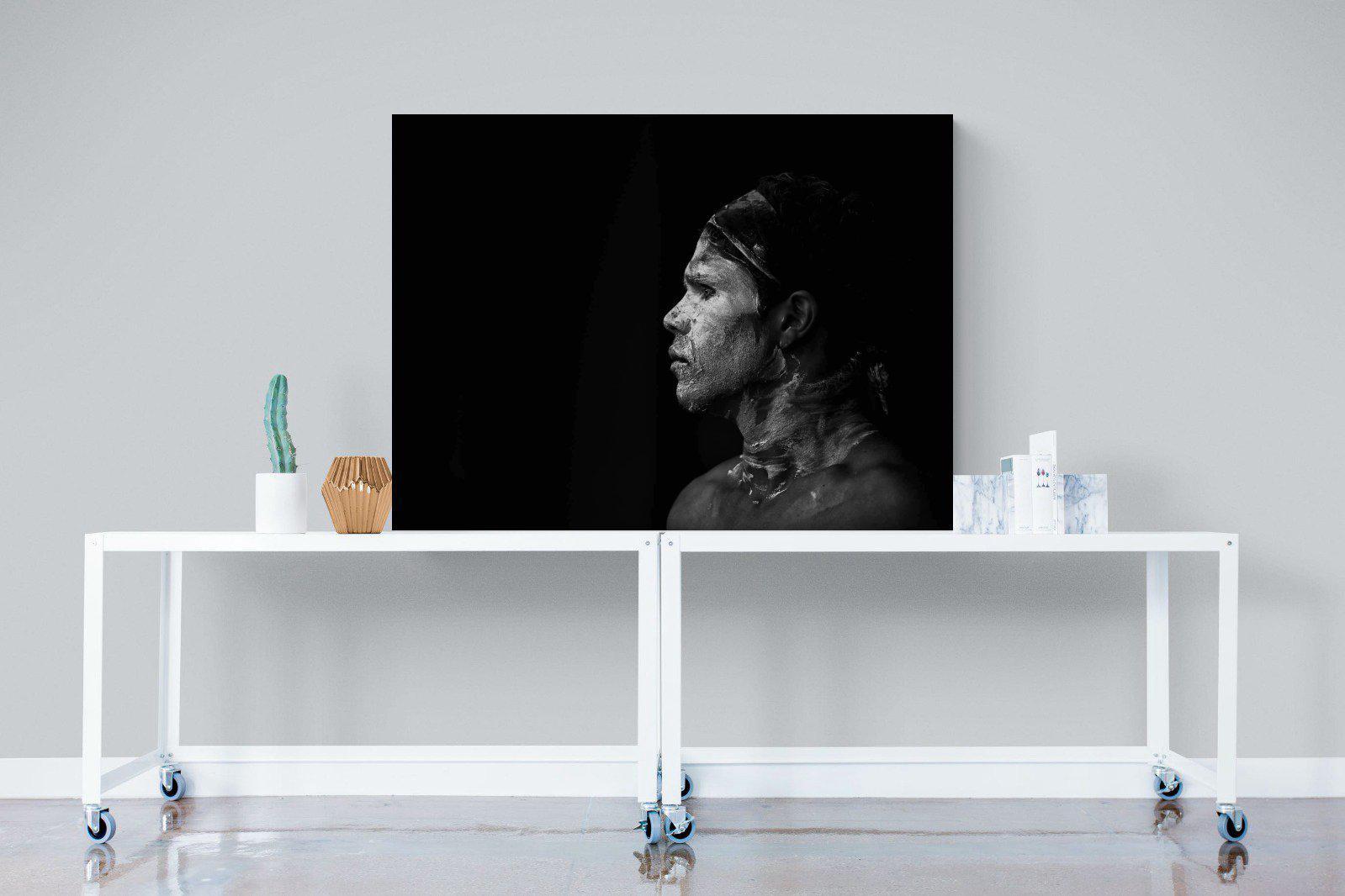 Warrior-Wall_Art-120 x 90cm-Mounted Canvas-No Frame-Pixalot