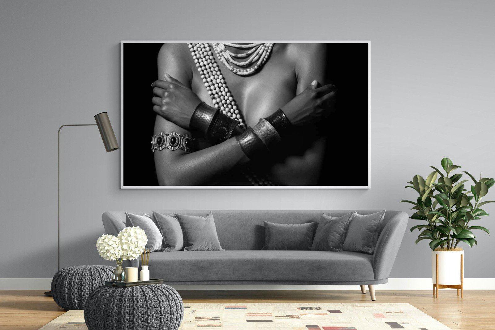 Warrior Princess Marriage-Wall_Art-220 x 130cm-Mounted Canvas-White-Pixalot