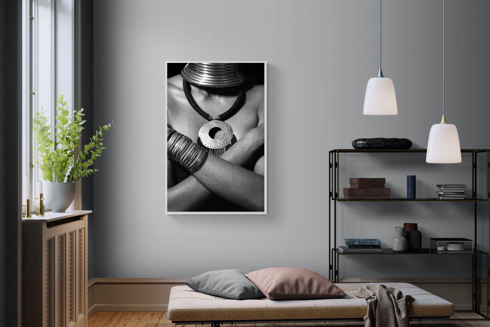 Warrior Princess-Wall_Art-100 x 150cm-Mounted Canvas-White-Pixalot