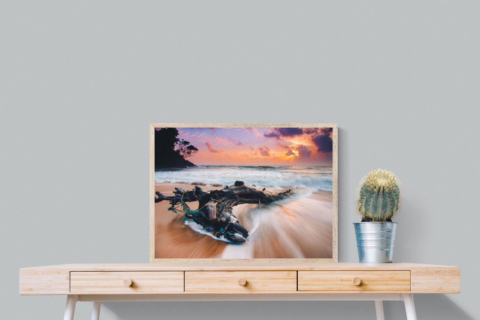 Washed Ashore-Wall_Art-80 x 60cm-Mounted Canvas-Wood-Pixalot