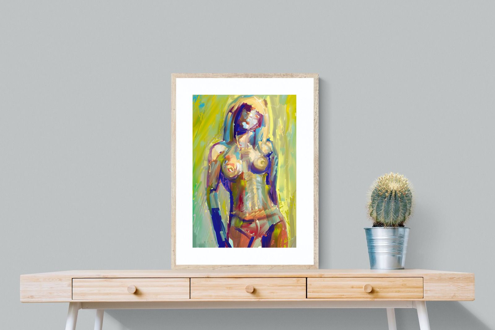 Watchya Lookin' At-Wall_Art-60 x 80cm-Framed Print-Wood-Pixalot