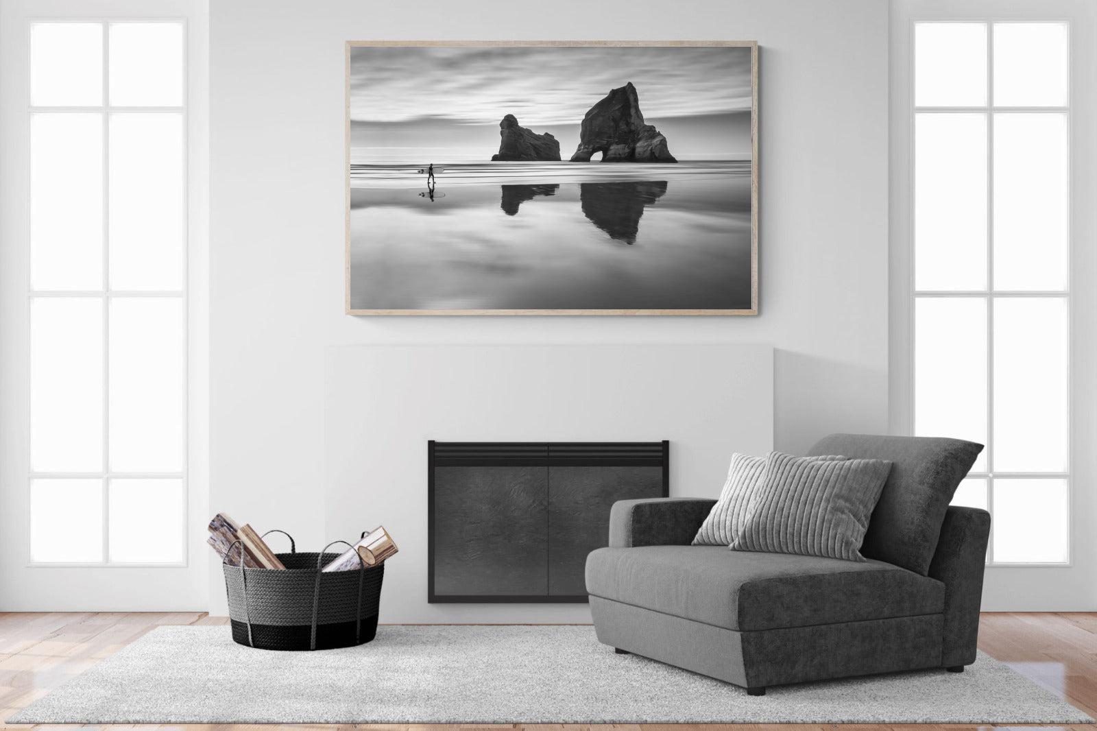 Wharariki-Wall_Art-150 x 100cm-Mounted Canvas-Wood-Pixalot