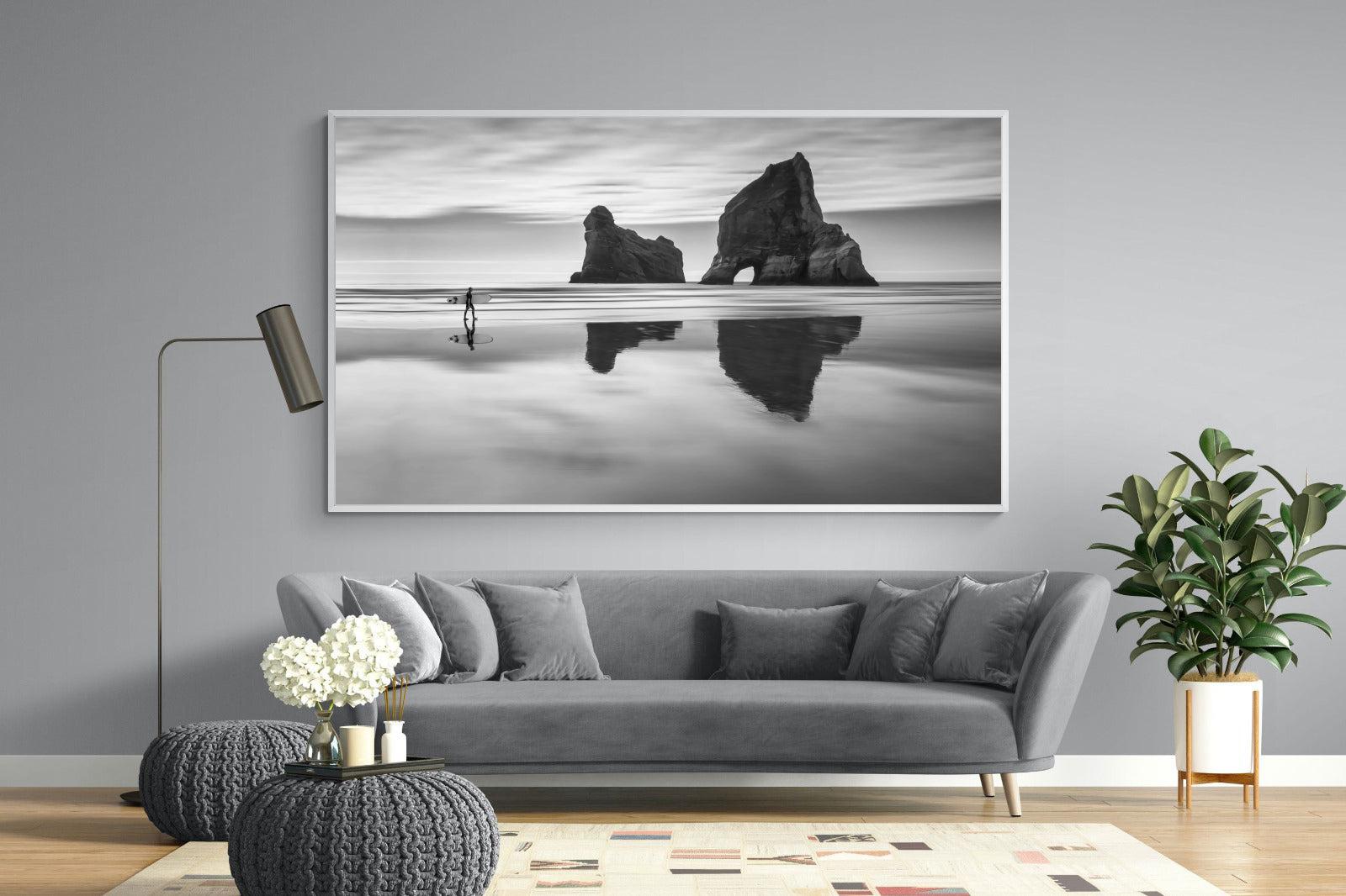 Wharariki-Wall_Art-220 x 130cm-Mounted Canvas-White-Pixalot