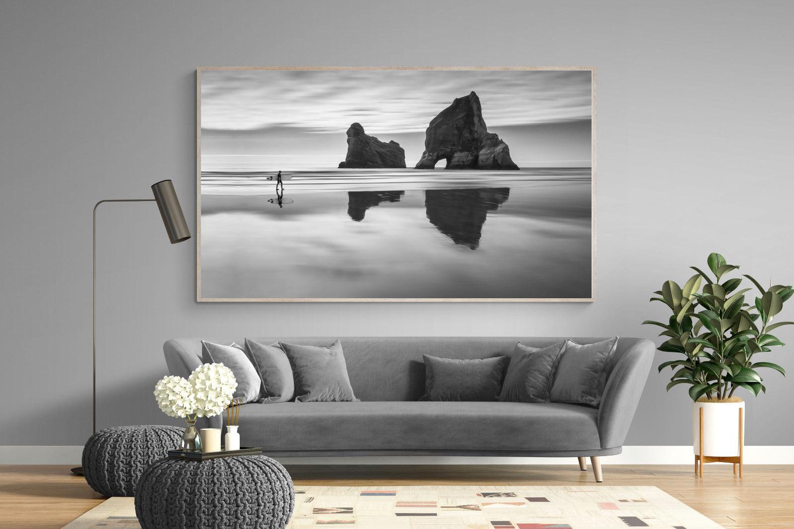 Wharariki-Wall_Art-220 x 130cm-Mounted Canvas-Wood-Pixalot