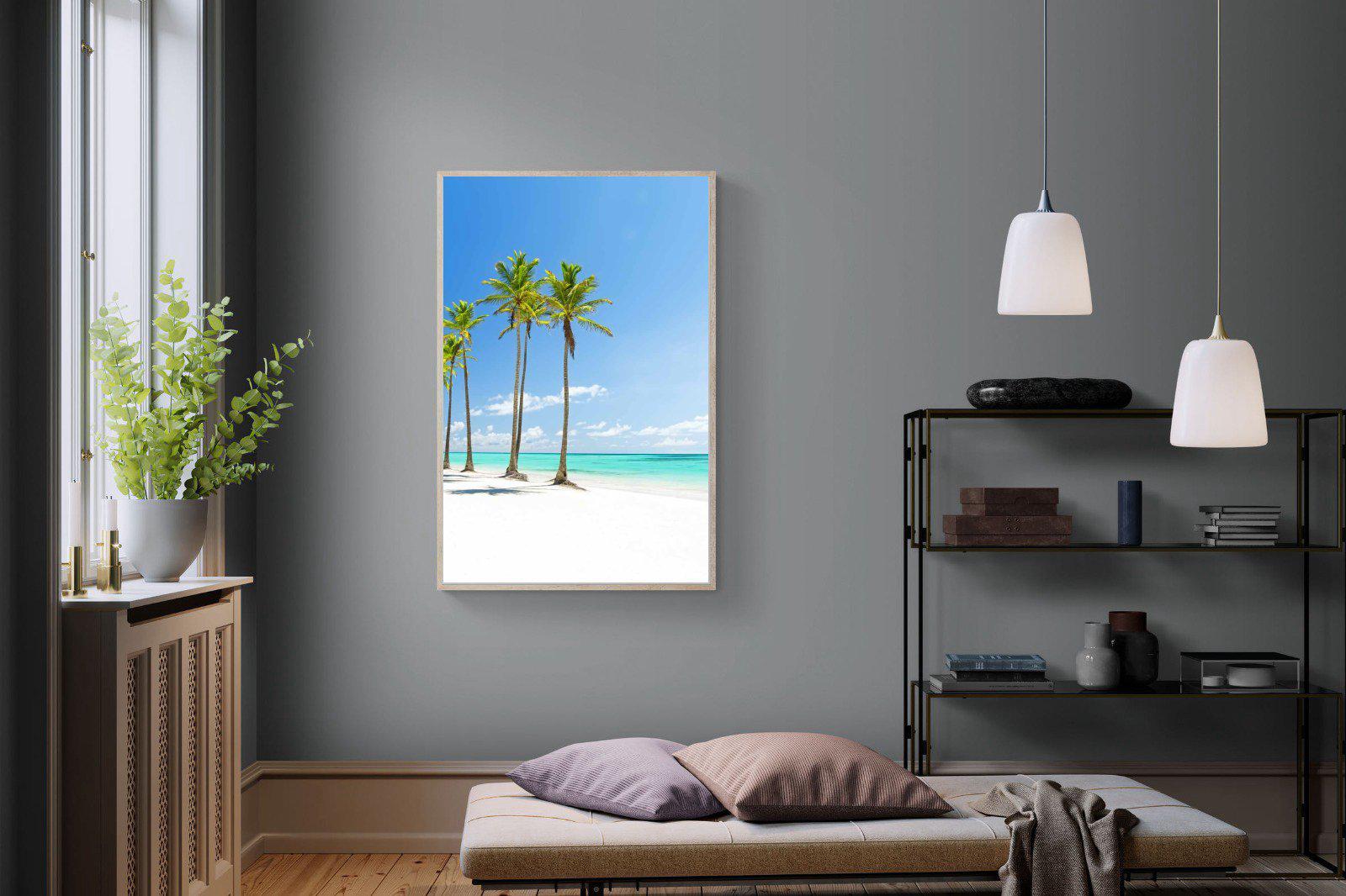 White Sand-Wall_Art-100 x 150cm-Mounted Canvas-Wood-Pixalot