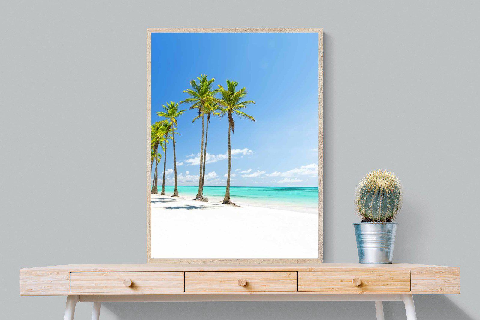 White Sand-Wall_Art-75 x 100cm-Mounted Canvas-Wood-Pixalot