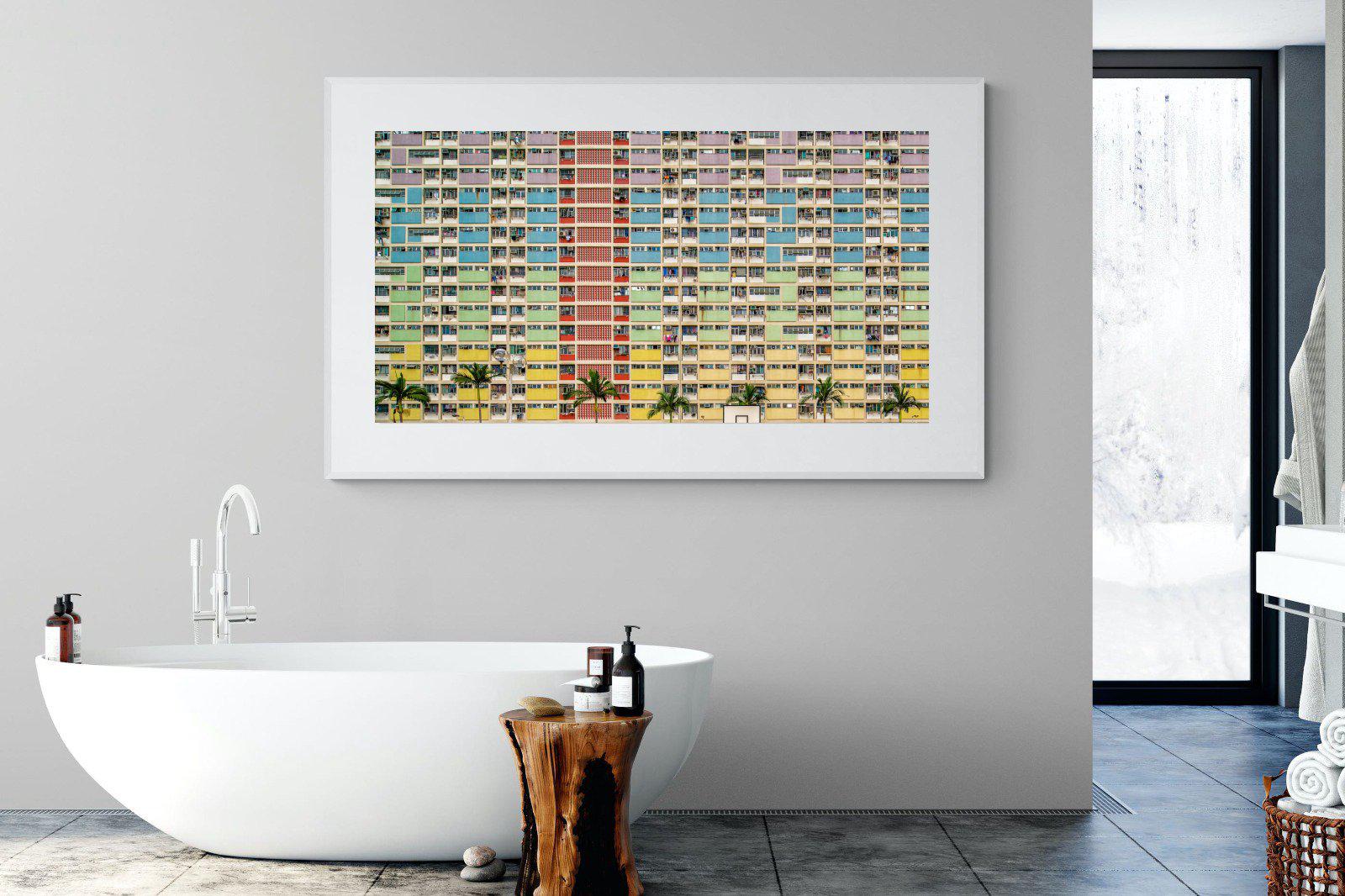 Windows-Wall_Art-180 x 110cm-Framed Print-White-Pixalot