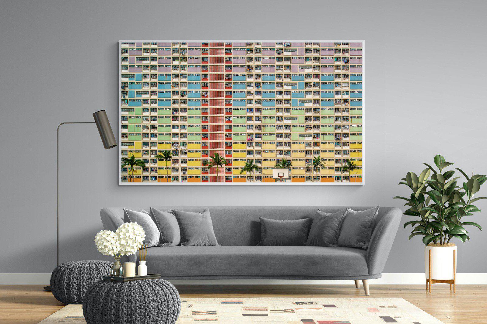 Windows-Wall_Art-220 x 130cm-Mounted Canvas-White-Pixalot