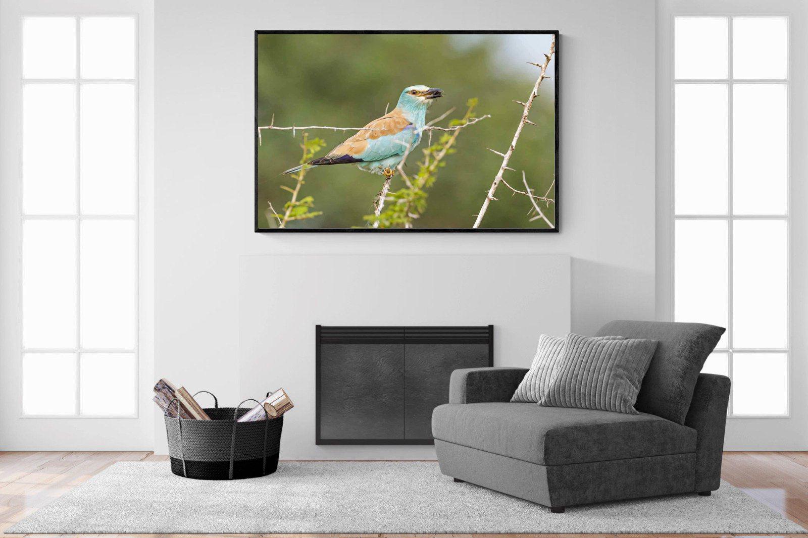 Winged Wonder-Wall_Art-150 x 100cm-Mounted Canvas-Black-Pixalot