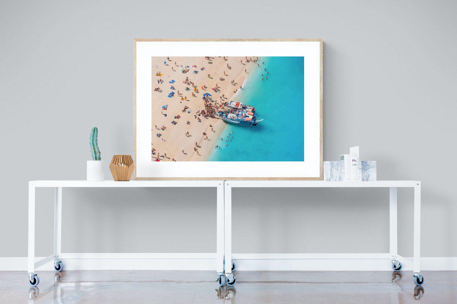 Zakynthos-Wall_Art-120 x 90cm-Framed Print-Wood-Pixalot