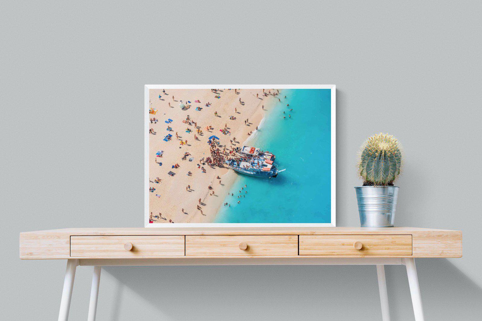 Zakynthos-Wall_Art-80 x 60cm-Mounted Canvas-White-Pixalot