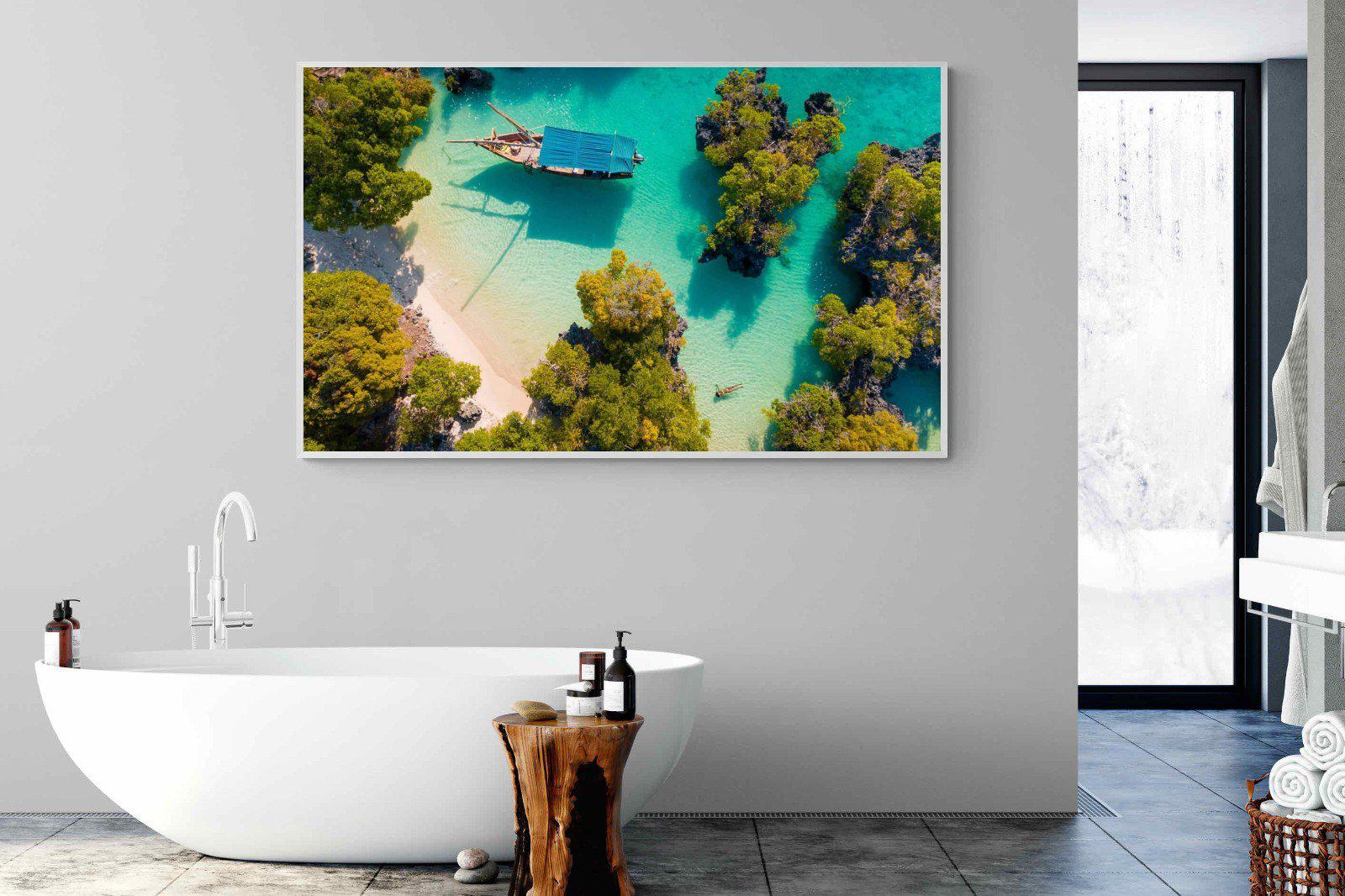 Zanzibar-Wall_Art-180 x 110cm-Mounted Canvas-White-Pixalot