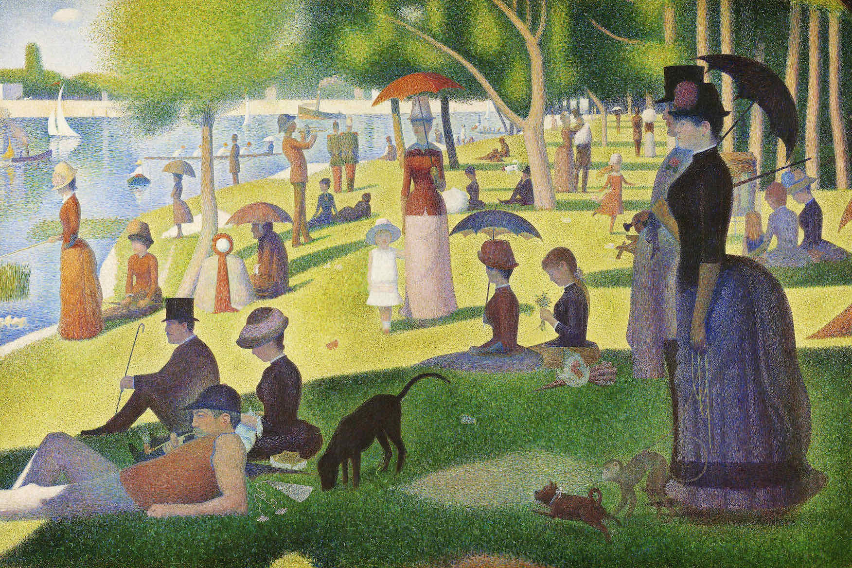 A Sunday on La Grande Jatte-Wall_Art-Pixalot