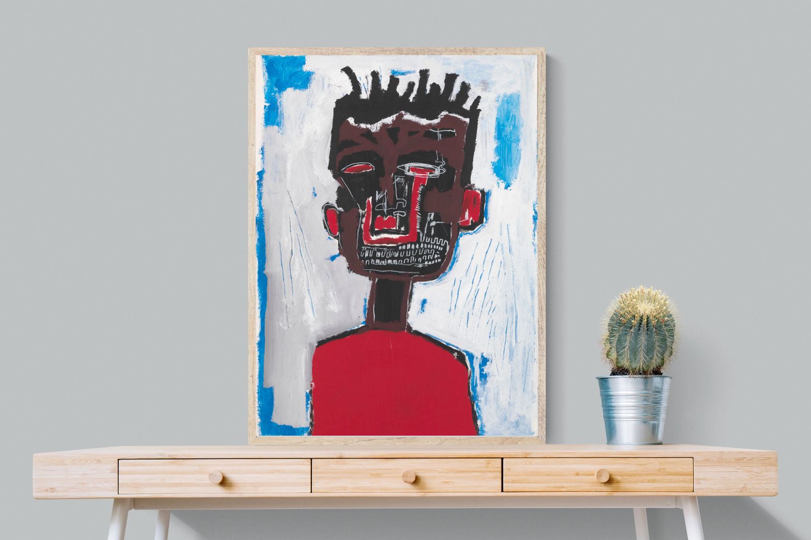 Pixalot Basquiat Self-Portrait