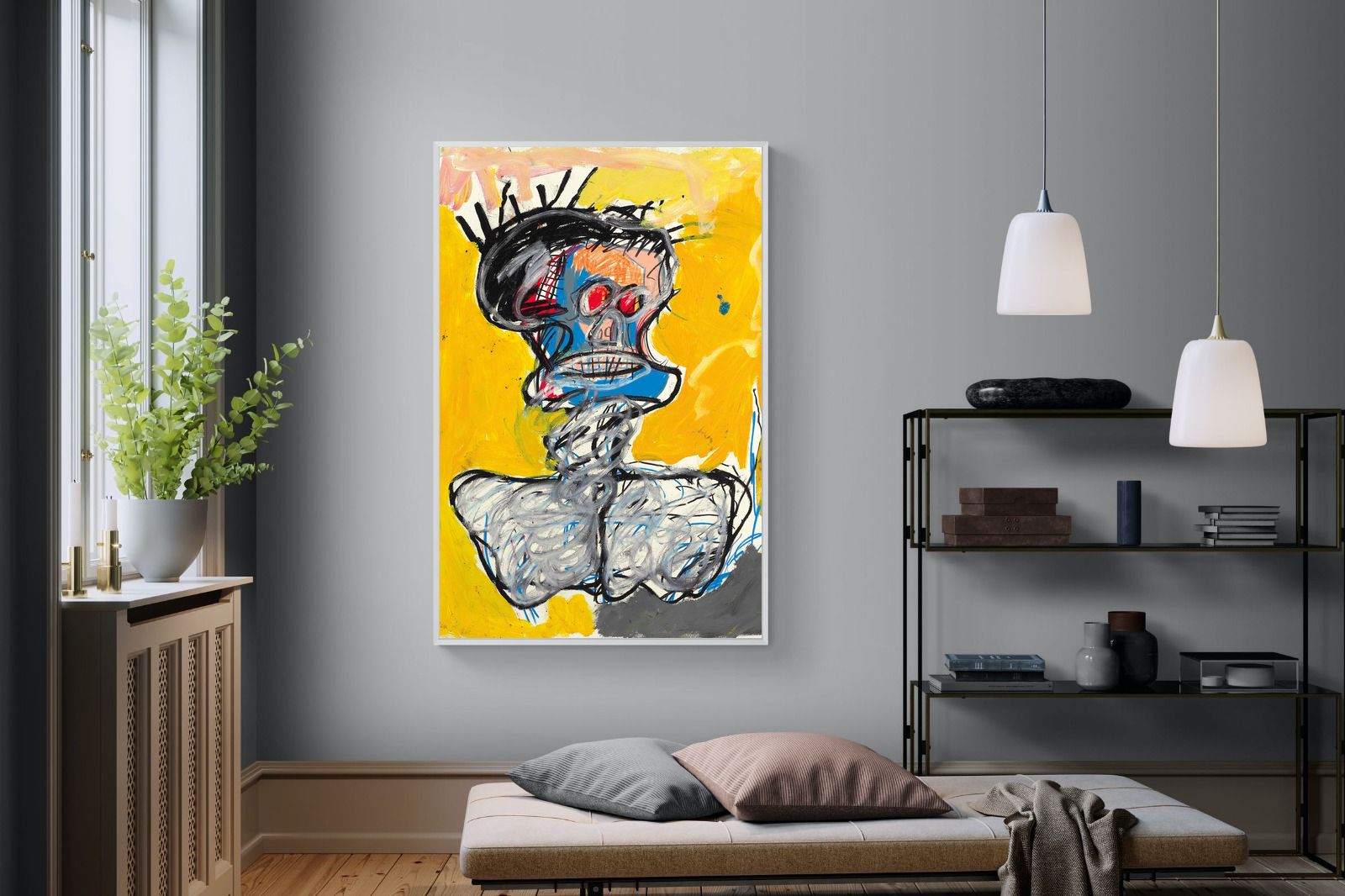 Pixalot Basquiat Untitled Head