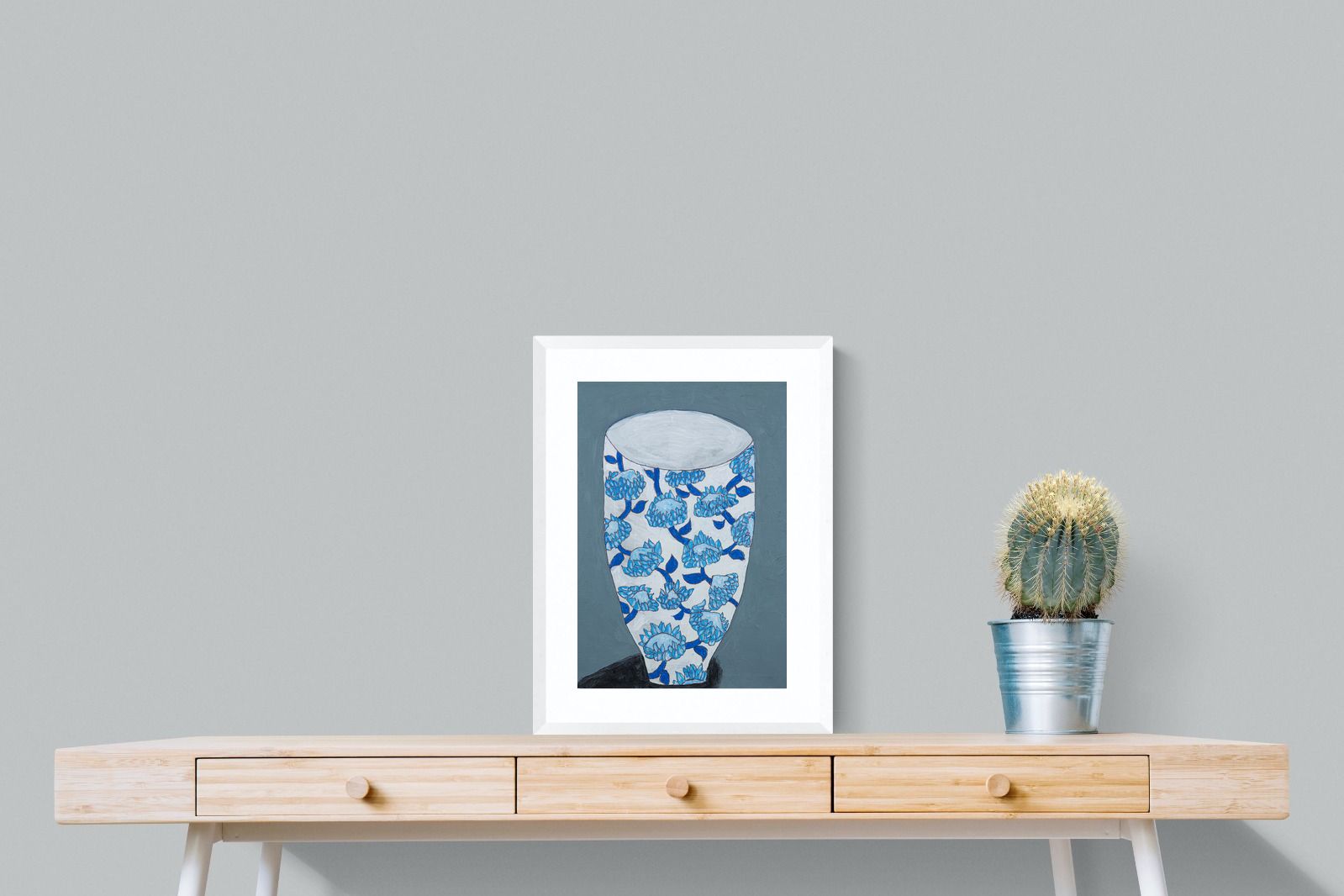 Pixalot Blue Protea Vase