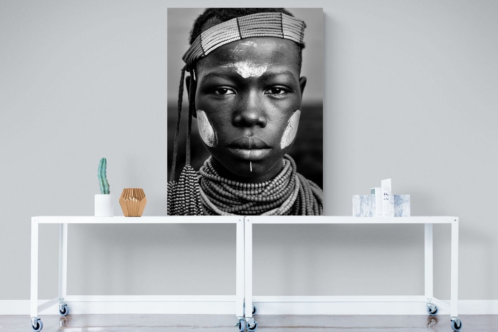 Caro Girl-Wall_Art-90 x 120cm-Mounted Canvas-No Frame-Pixalot