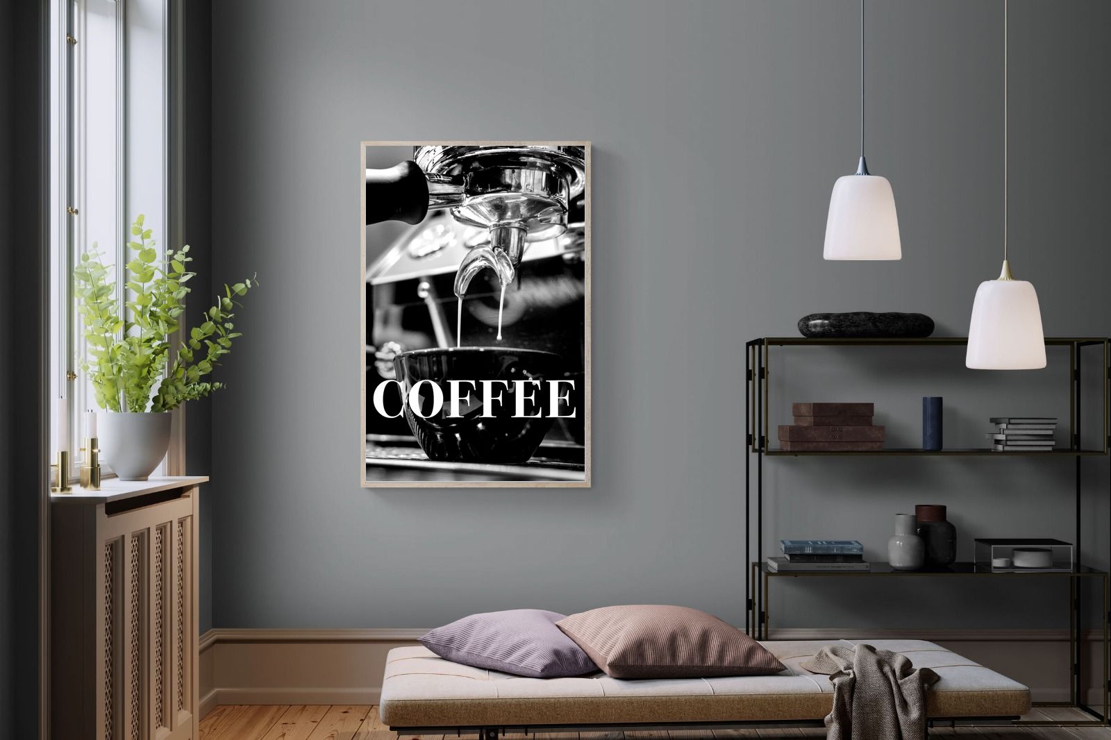 Pixalot Coffee Poster