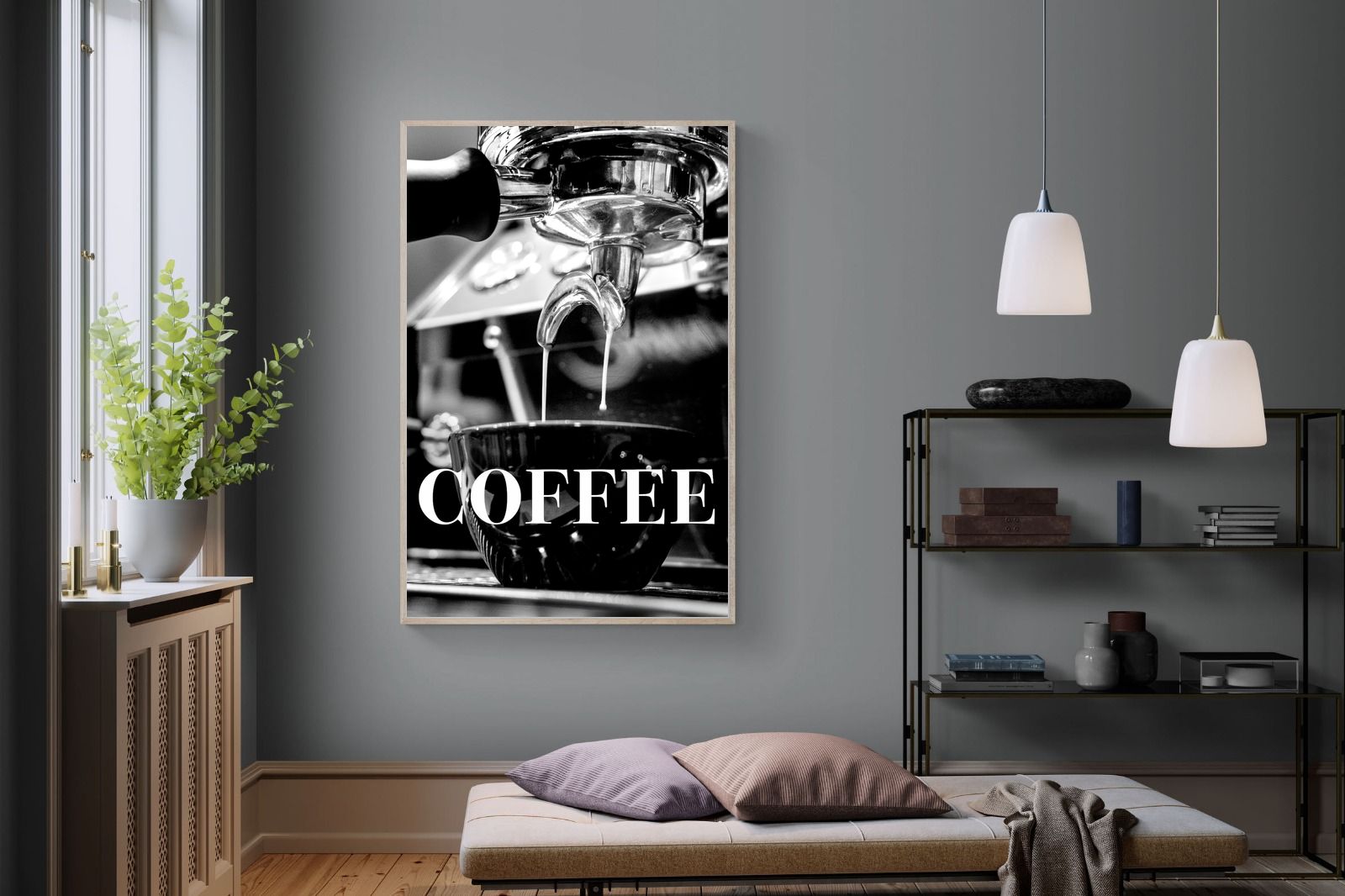 Pixalot Coffee Poster