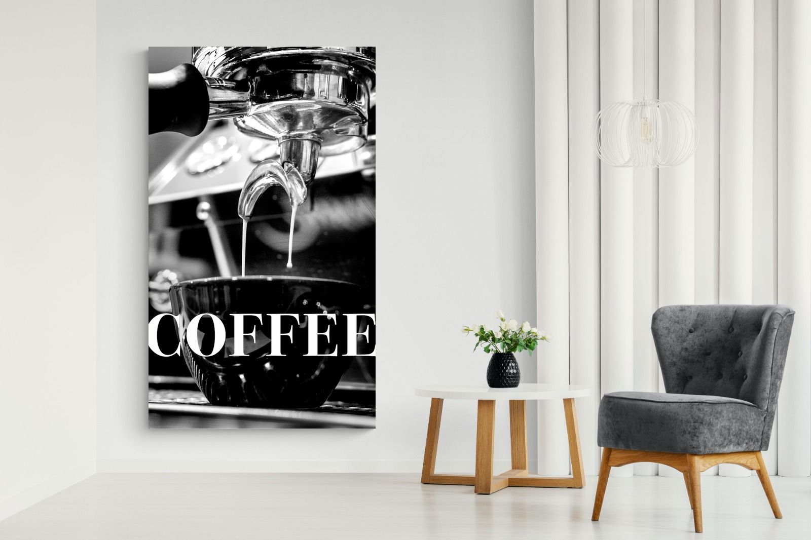 Pixalot Coffee Poster