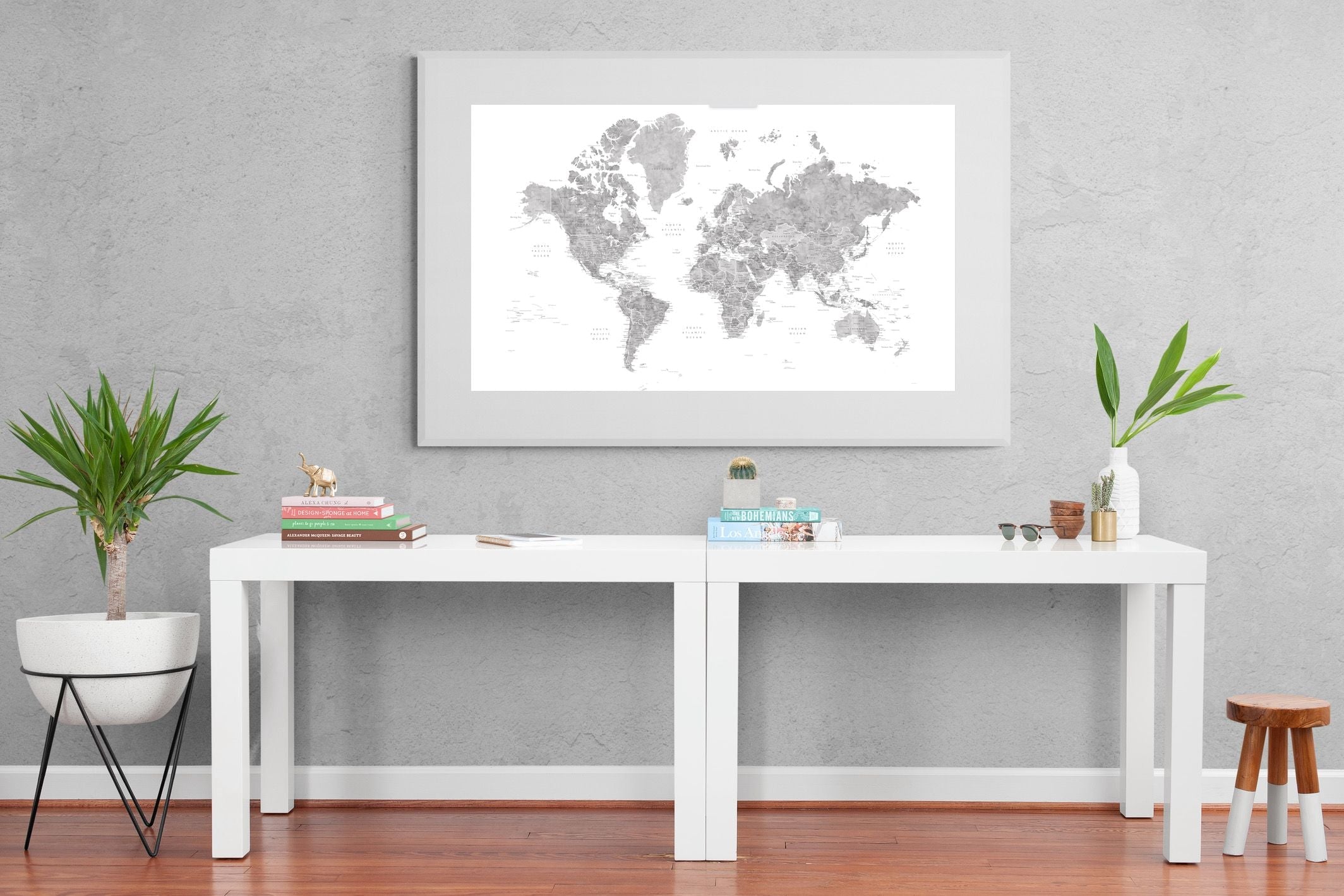 Pixalot Detailed World (Grey)