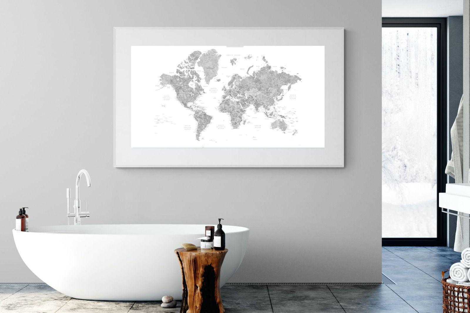 Pixalot Detailed World (Grey)