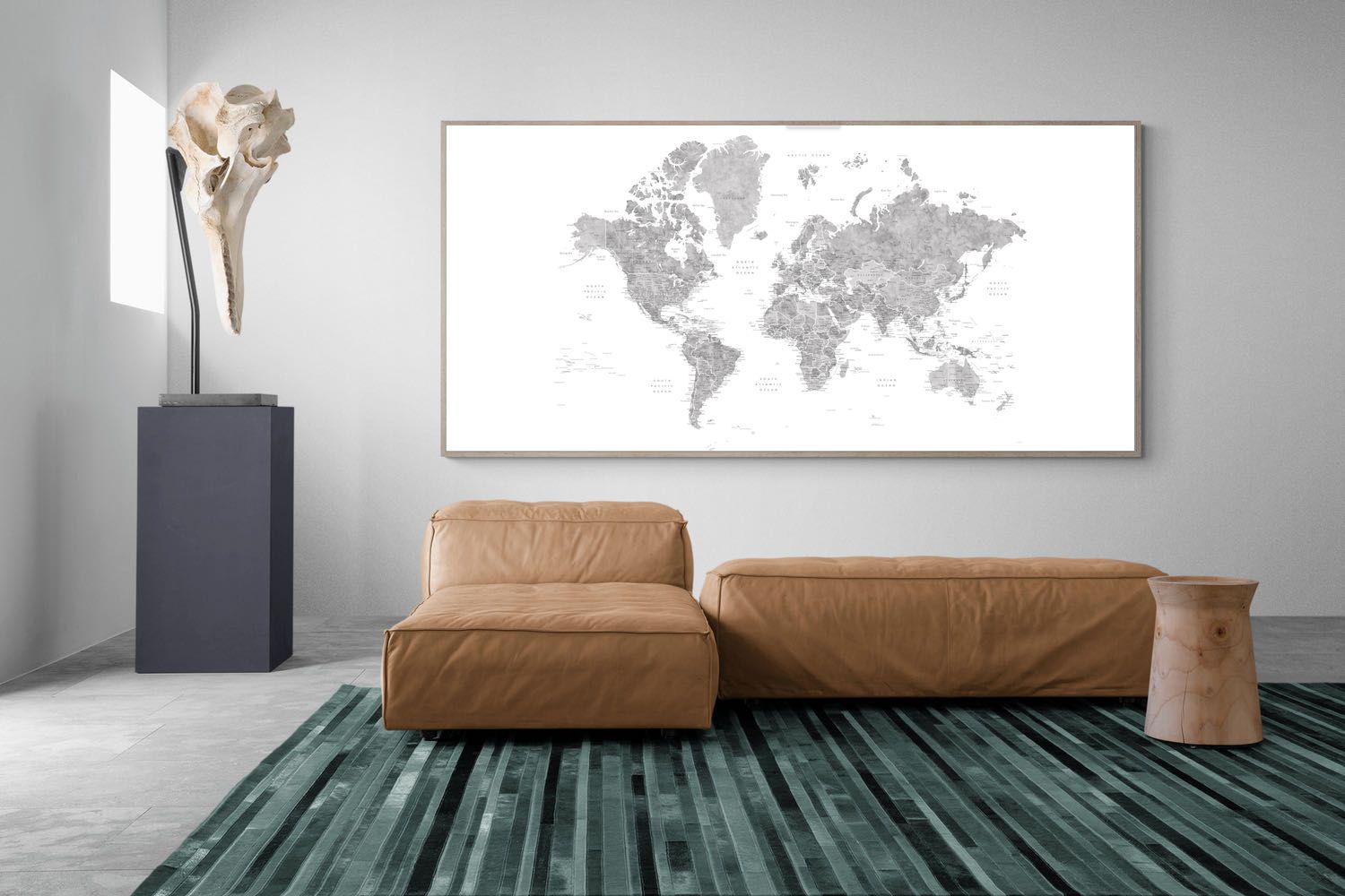 Pixalot Detailed World (Grey)