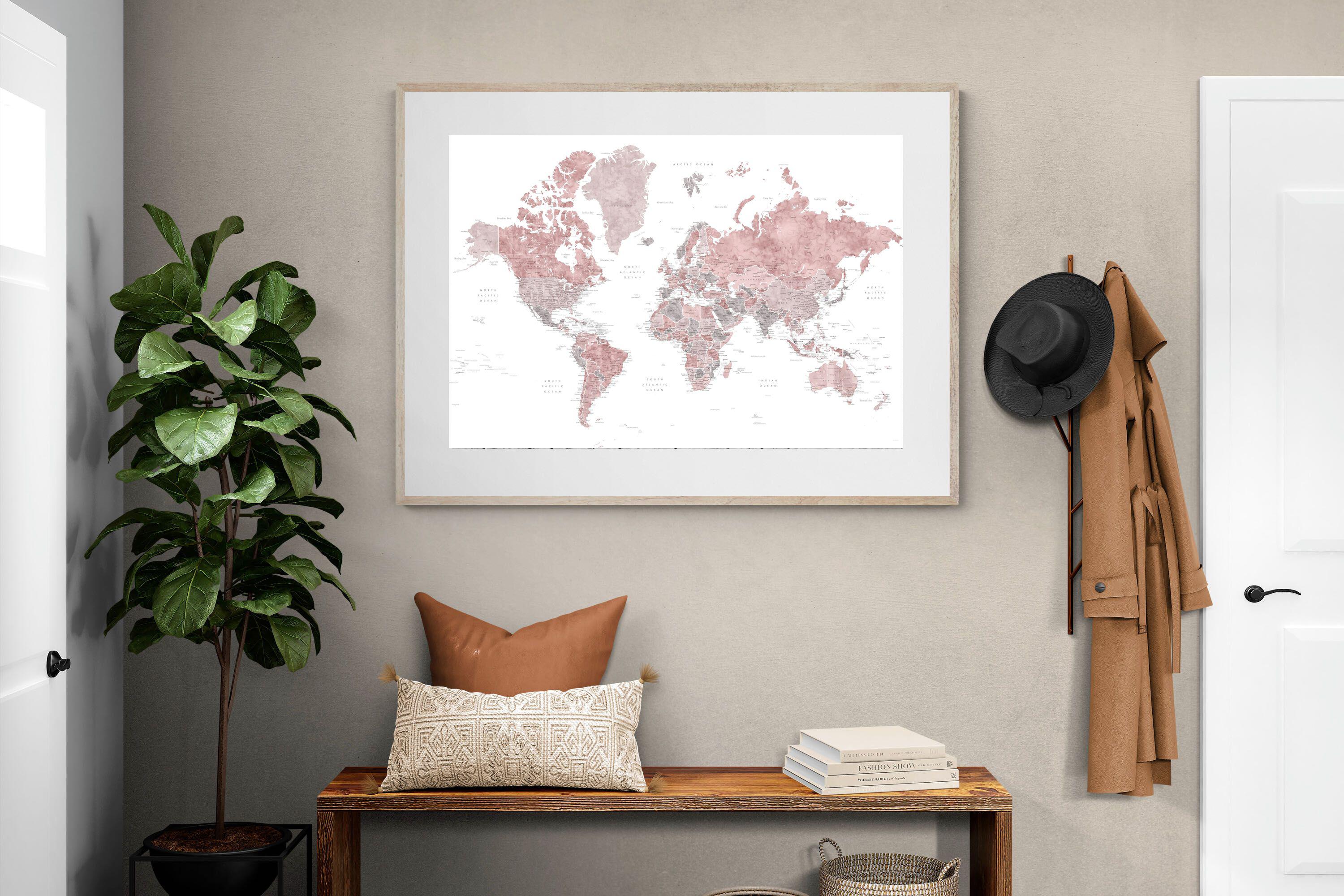 Pixalot Detailed World (Pink)