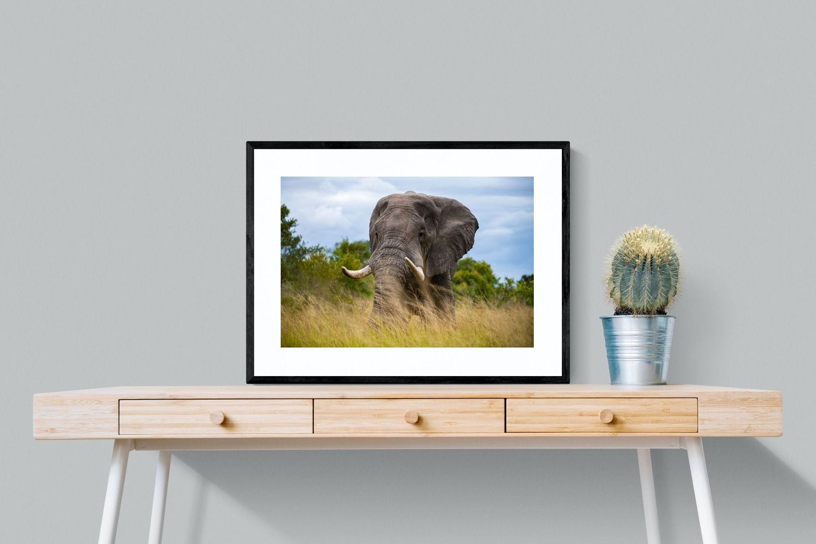 Emerge-Wall_Art-80 x 60cm-Framed Print-Black-Pixalot